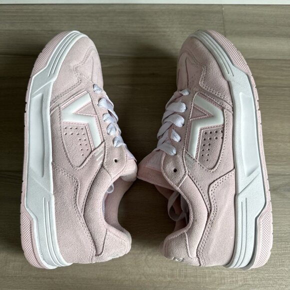 Vans Unisex Upland Chunky 90s‎ Low-Top Y2K Sneakers Pink Suede Size US:M9/W10.5 main image 4